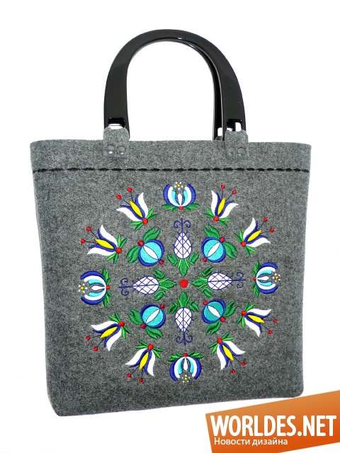 дизайн аксессуаров, дизайн сумки, сумка, необычная сумка, современная сумка, красивая сумка, сумка с вышивкой